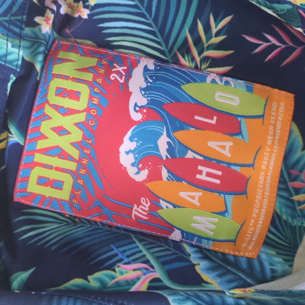 Dixxon Tropical "Mahalo" S Short Sleeve Shirt - Picture 4 of 13
